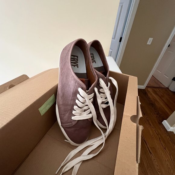Frye and Co. maya low lace leather sneakers size 7.5 - Picture 5 of 5